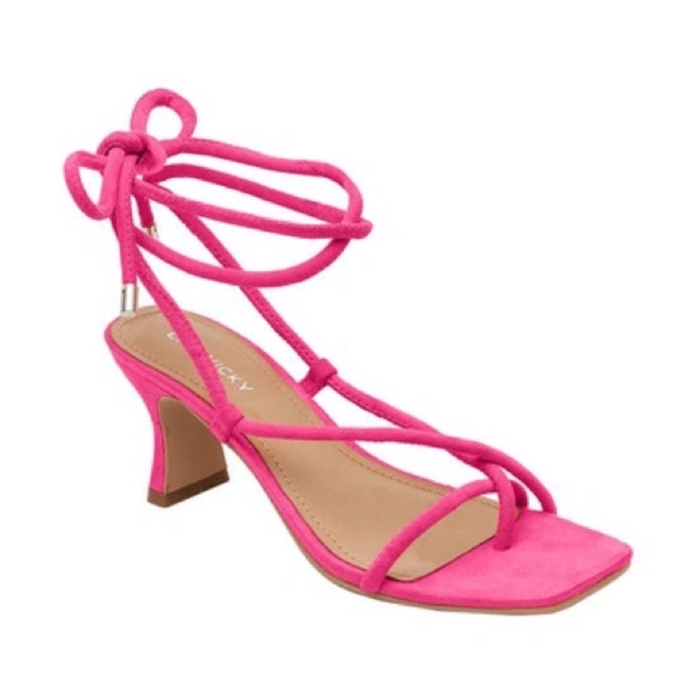 Fuchsia Strappy Lace-Up Sandal - Women
